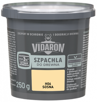 Шпаклівка акрилова для дерева Vidaron сосна H06 250 г