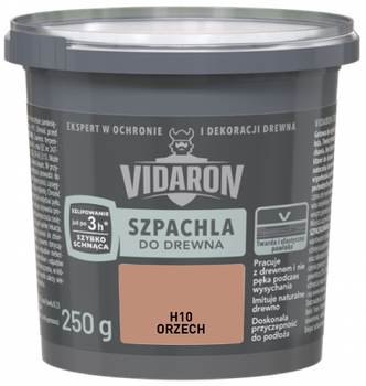 Шпаклівка акрилова для дерева Vidaron горіх H10 250 г