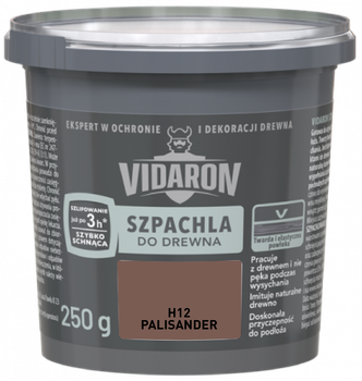 Шпаклівка акрилова для дерева Vidaron палісандр H12 250 г