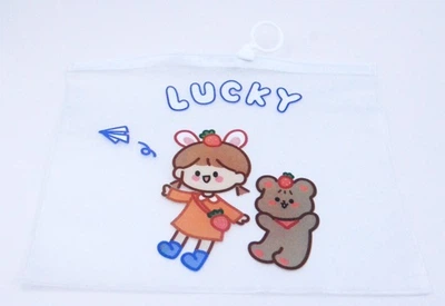 Косметичка прозора CS1144 дитяча Lucky 21х16,8 см, CS