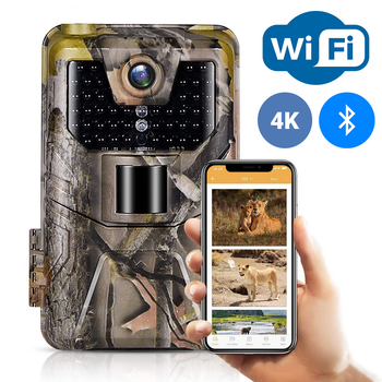 Фотоловушка, охотничья WiFi камера Suntek WiFi900pro, 4K, 30Мп, с приложением iOS / Android