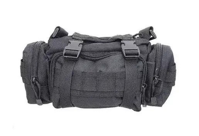 Тактична сумка MOLLE BLACK