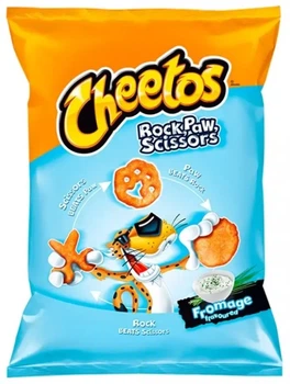 Снеки Cheetos Rock Paw Fromage зі смаком сметани та зелені 145g
