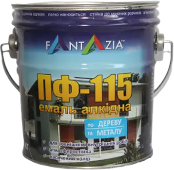 Эмаль Fantazia ПФ 115 2.8 кг Коричневая (176958)
