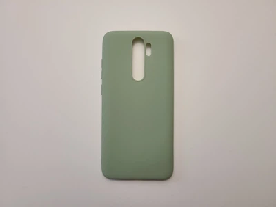 Чехол TPU Matte для Xiaomi Redmi Note 8 Pro бампер светло-зеленый