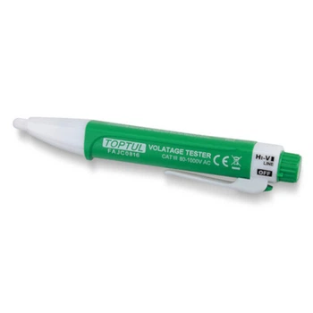 Тестер напряжения бесконтактный 80-1000V AC (50-60Hz) Toptul 000258644