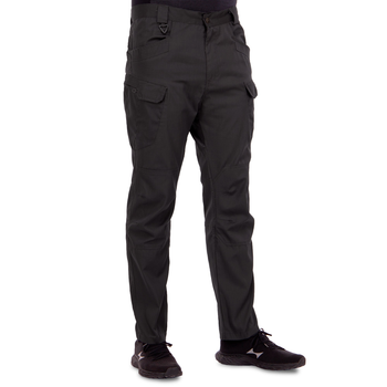 Чоловічі тактичні брюки штани з кишенями для рибалки походу полювання ZEPMA АН0370 чорні Розмір L