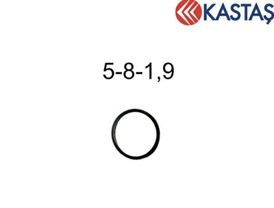 Кільця ущільнювальні 5х8х1.9