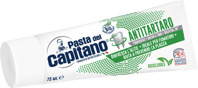 Зубная паста Pasta del Capitano Antitartar toothpaste Против зубного камня 75 мл (8002140039119)