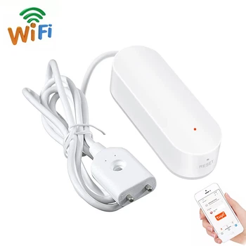 Умный Wi-Fi Датчик протечки воды / датчик затопления Digital Lion LWS01, поддержка Tuya, Android / iOS