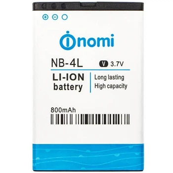 Аккумулятор для Nomi NB-4L, i240