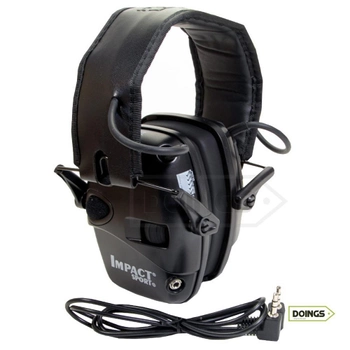 Активні навушники для стрільби CARPRIE EM-026 HL-Black