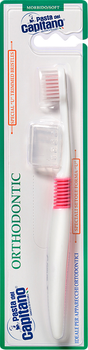 Зубная щетка Pasta del Capitano Orthodontic Мягкая Бело-розовая (8002140034718_roza)