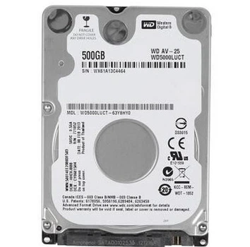 Western Digital WD5000LUCT 500Gb Sata II Refurbished