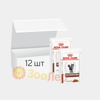 Вологий корм Royal Canin Gastrointestinal Moderate для котів із порушенням травлення 12 шт. по 85 г