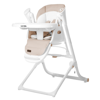 Стільчик для годування + гойдалка CARRELLO Triumph CRL-10302 Beige / Cream Beige