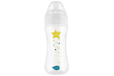 Дитяча Антиколікова пляшечка Nuvita NV6051 Mimic Collection 330мл біла