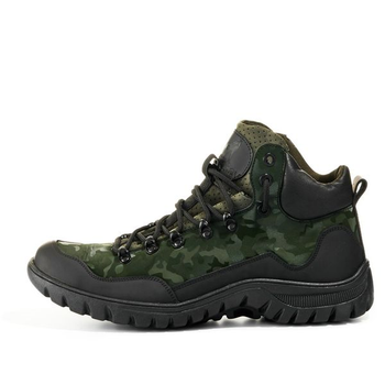 Тактические ботинки BlackBay зеленые камуфляж (R-2-GREEN) | 45 (30см)