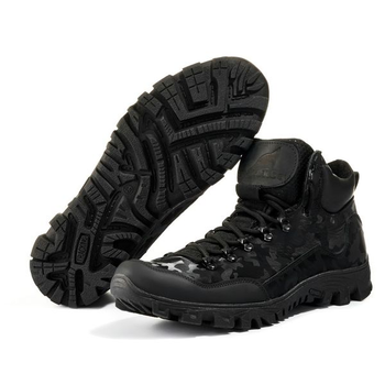 Тактичні черевики BlackBay чорні камуфляж (R-2-BLACK) | 39 (26см)