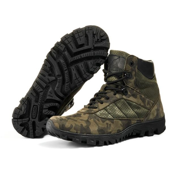 Тактические ботинки BlackBay высокие зеленые камуфляж (S-1-GREEN) | 44 (29.5см)
