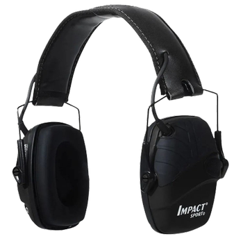 Активні навушники для стрілянини Howard Leight Impact Sport Чорний (E-0004)
