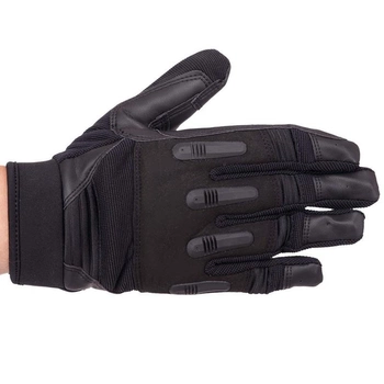 Перчатки тактические с закрытыми пальцами Zelart 8795 размер L Black
