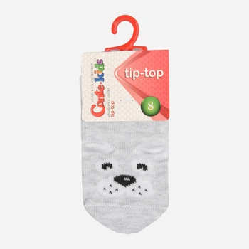 Детские носки хлопковые для мальчиков Conte Kids Tip-Top 5С-11СП-390 10 р Светло-серые (4810226415382)