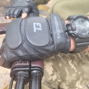 Тактичні рукавички Tactiger тактичні PS-8801 Patrol, Black M