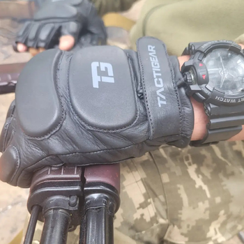 Тактические перчатки Tactiger PS-8801 Patrol, Black XL