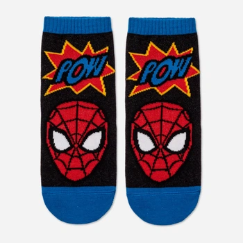 Детские носки хлопковые для мальчиков Conte Kids CK Marvel 17С-133СПМ 18 Черные (4810226579527)