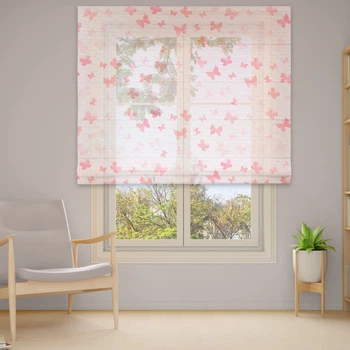 Римські штори DECOLIV Фотодрук 15-13 Тюль 40*170 см