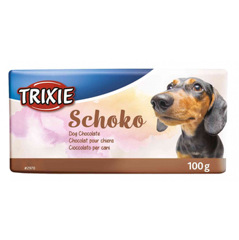 Лакомство для собак Trixie шоколад "Schoko Dog" 100гр (TX-2970)
