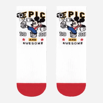 Детские носки хлопковые для мальчиков Conte Kids Disney 17С-170СПМ-370 22 р Белые (4810226331552)
