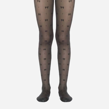 Дитячі колготки 13-14 років для дівчаток Conte Amelie 20 Den 158-164 см Nero (4810226235225)