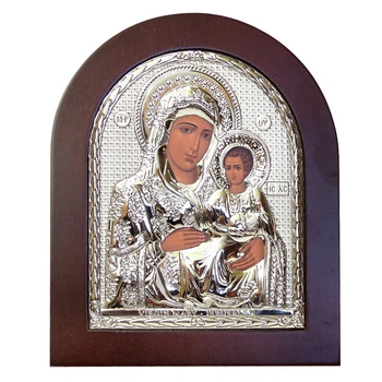 Икона «Иерусалимской Божьей Матери» 19х16см (466-1188), Без бренду