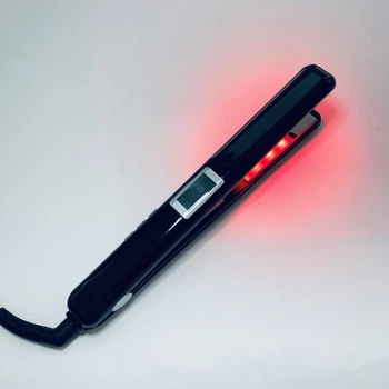 Інфрачервоний утюг для волосся з ультразвуком Ultrasonic 1056, чорний