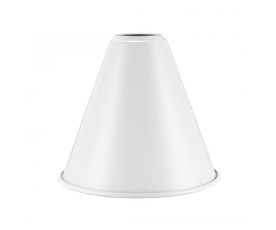 Стальной абажур Cone D18 White