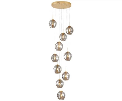 Подвесной светильник Glass Ball 10 Smoke Gray