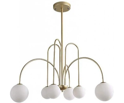 Люстра Nordic Modern Sputnik 6 Copper