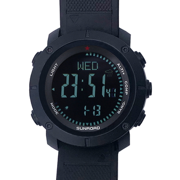 Мужские водостойкие спортивные тактические с компасом часы Sunroad Protect