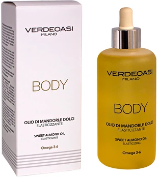 Олія мигдальна Verdeoasi Body з ефектом еластичності 200 мл (VO982) (8024908009820)
