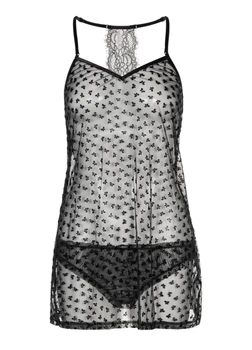 Нічний комплект жіночий Intimissimi чорний, розмір S/M (I002431-02)