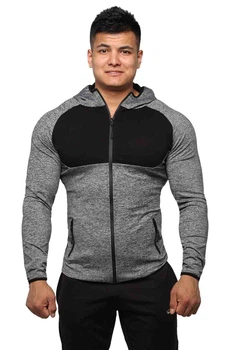 Худи BERSERK SPORT Evolution Fit melange grey M dark grey (H1609M)