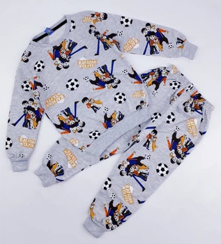 Костюм-піжама дитяча Kids Wear 20215 104см(р) сірий