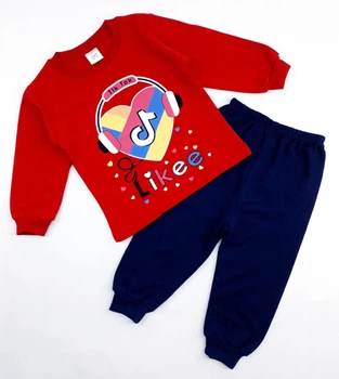 Костюм дитячий (світшот+штани) Baby kids 1946 80см(р) червоний з синім