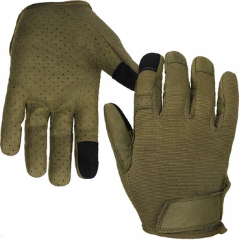 Тактичні рукавички Combat Touch Mil-Tec® Olive XXL