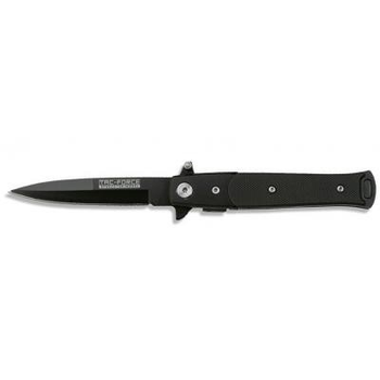 Нож Tac-Force черный TF-438G10