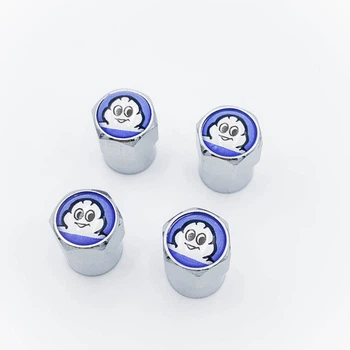 Защитные колпачки на ниппеля MICHELIN (Мишелин) CountryMan 4 шт Хром