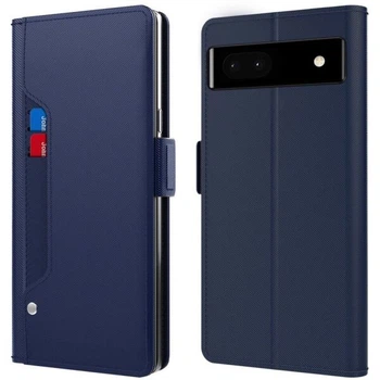 Чехол-книжка Deexe Eclipse Wallet для Google Pixel 6a - Blue
