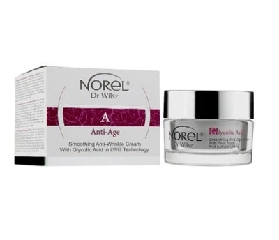 Norel Glycolic Acid – омолаживающий крем с гликолевой, молочной и лимонной кислотами и аргановым маслом 50 мл